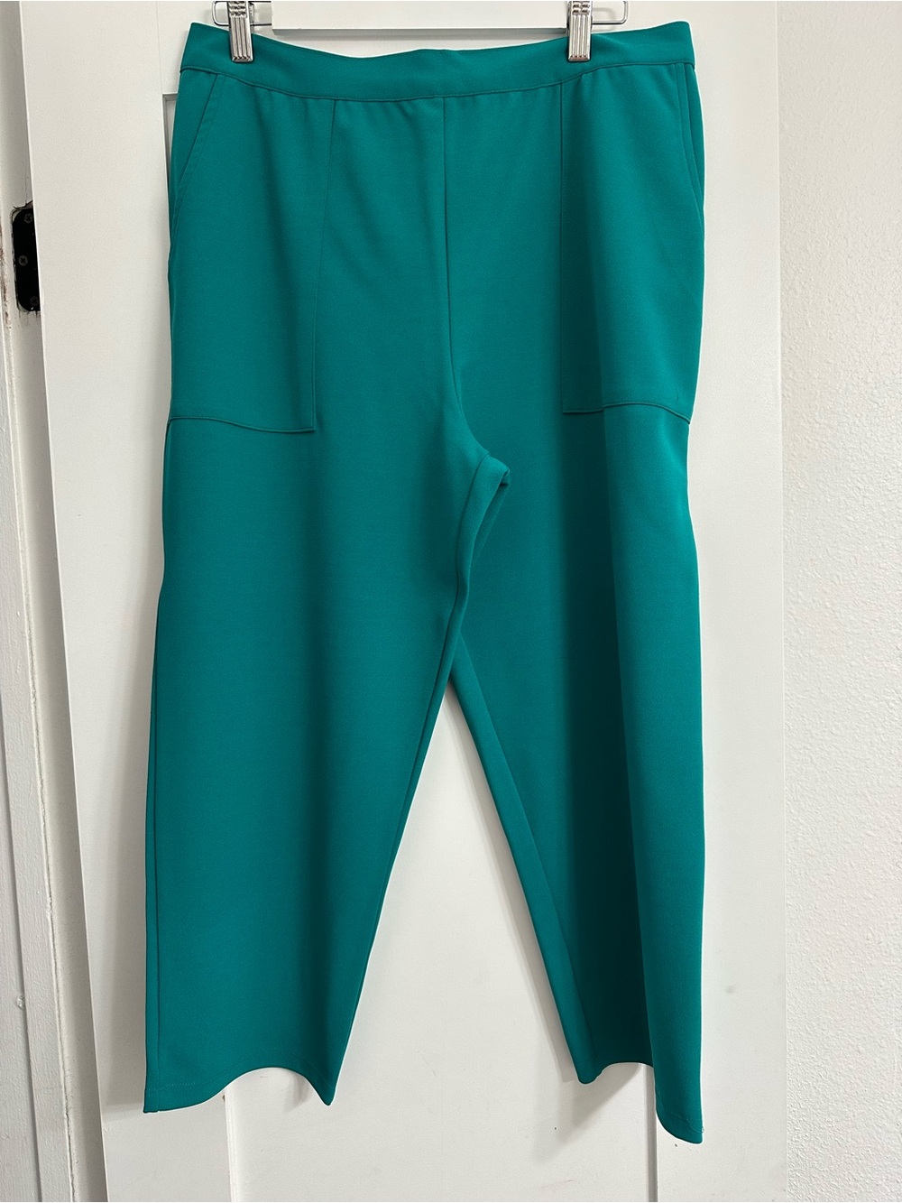 Pre-Owned Vintage Gal Clothing capri teal pants size 14